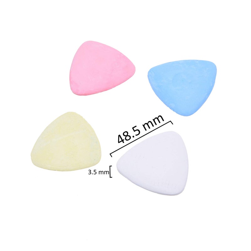 Kare Kind 30x Tailor's Chalk - Sewing Notions and Accessories - Triangular Fabric Markers for Crafting, Sewing, Quilting - Comes with A Plastic Storage Box - 4 Colors Available - Image 3